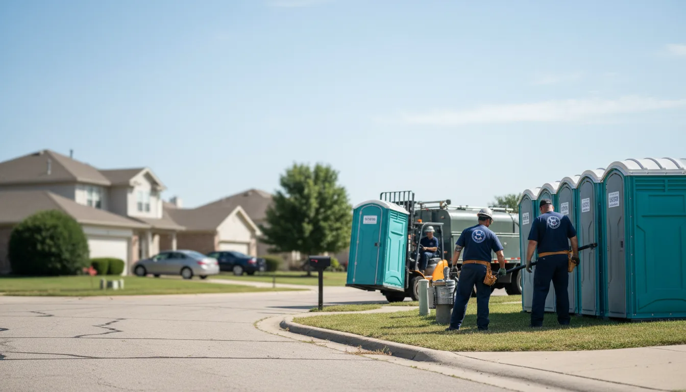 Porta Potty Rental in Conroe, TX near me